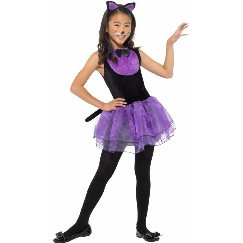 Disfraz de Gatita Lila infantil | Don Disfraz