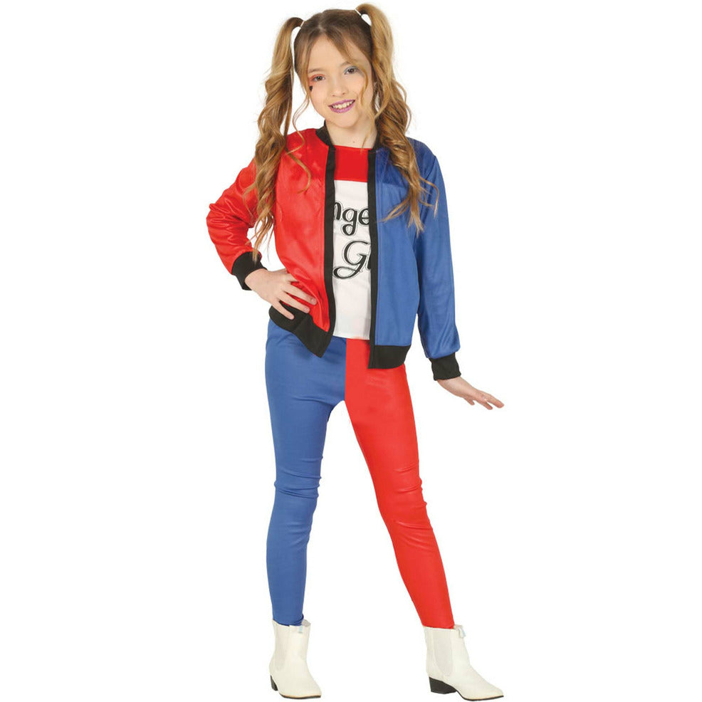 Disfraz de Harley Supervillana para niña | Don Disfraz