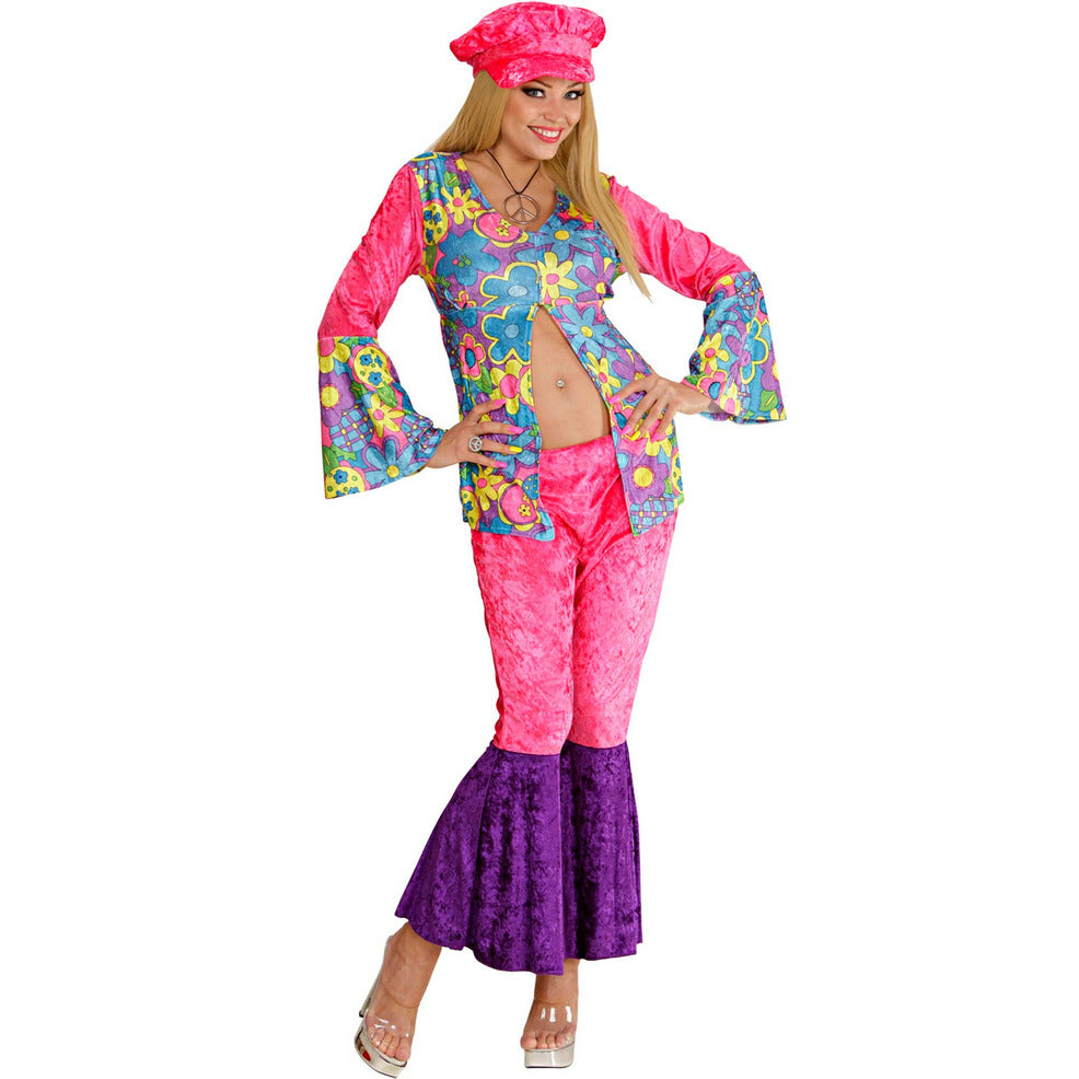 Disfraz de Hippie Retro para mujer | Don Disfraz