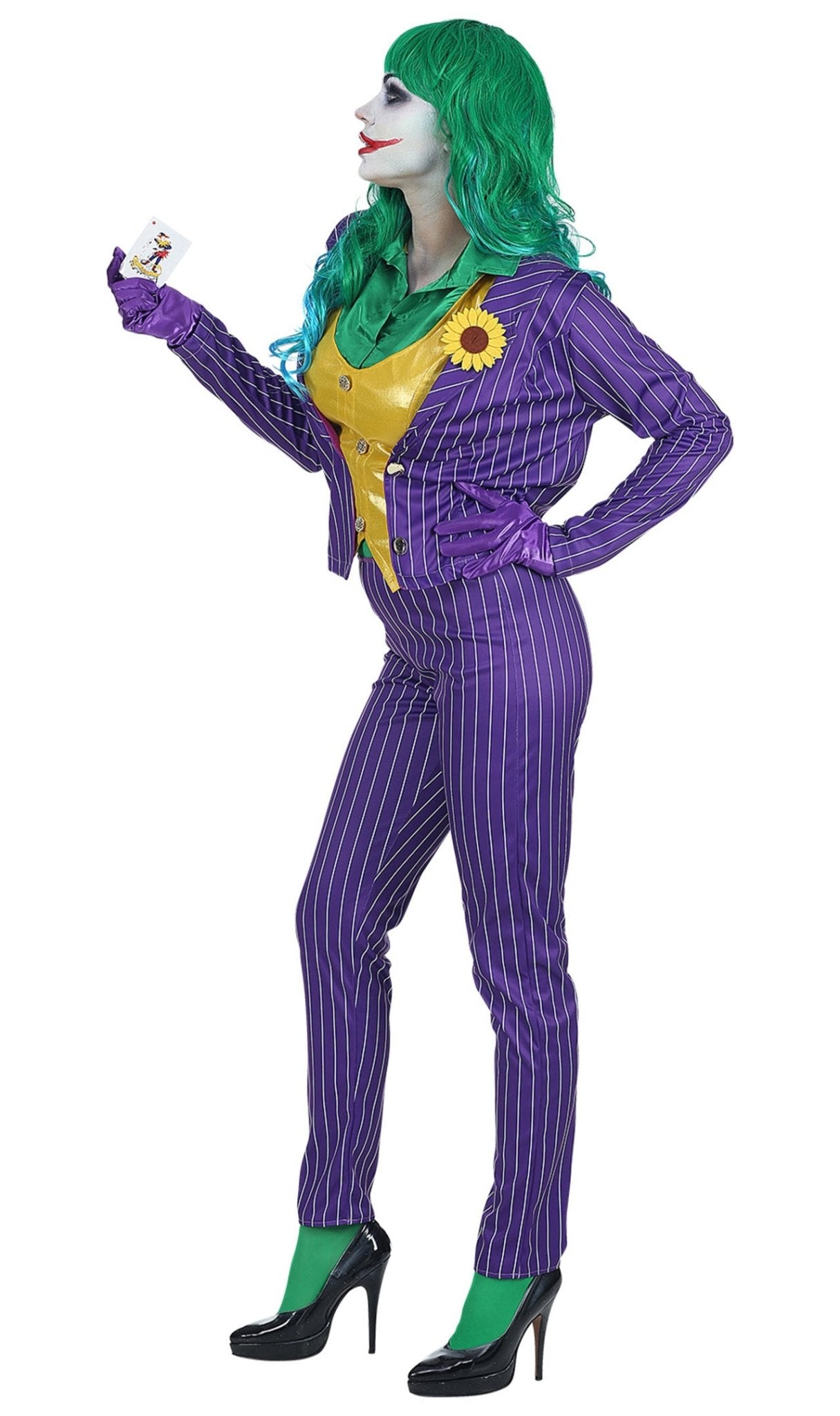 Déguisement XL de Joker Folle pour femme