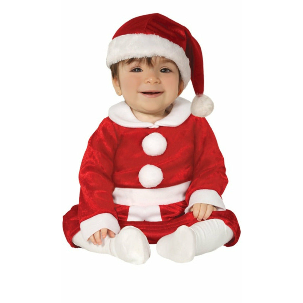 Disfraz de Mamá Noel Rojo para bebé | Don Disfraz