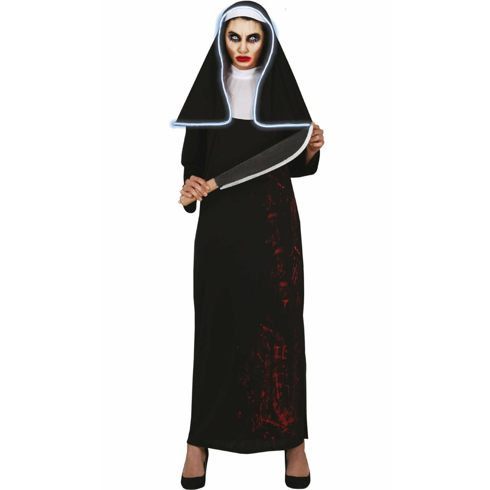 Disfraz de Monja Leds para mujer | Don Disfraz