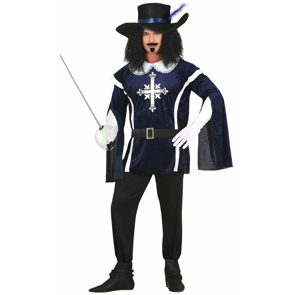 Disfraz de Mosquetero D'Artagnan para hombre | Don Disfraz