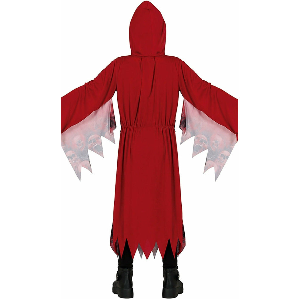Disfraz de Muerte Rojo infantil | Don Disfraz