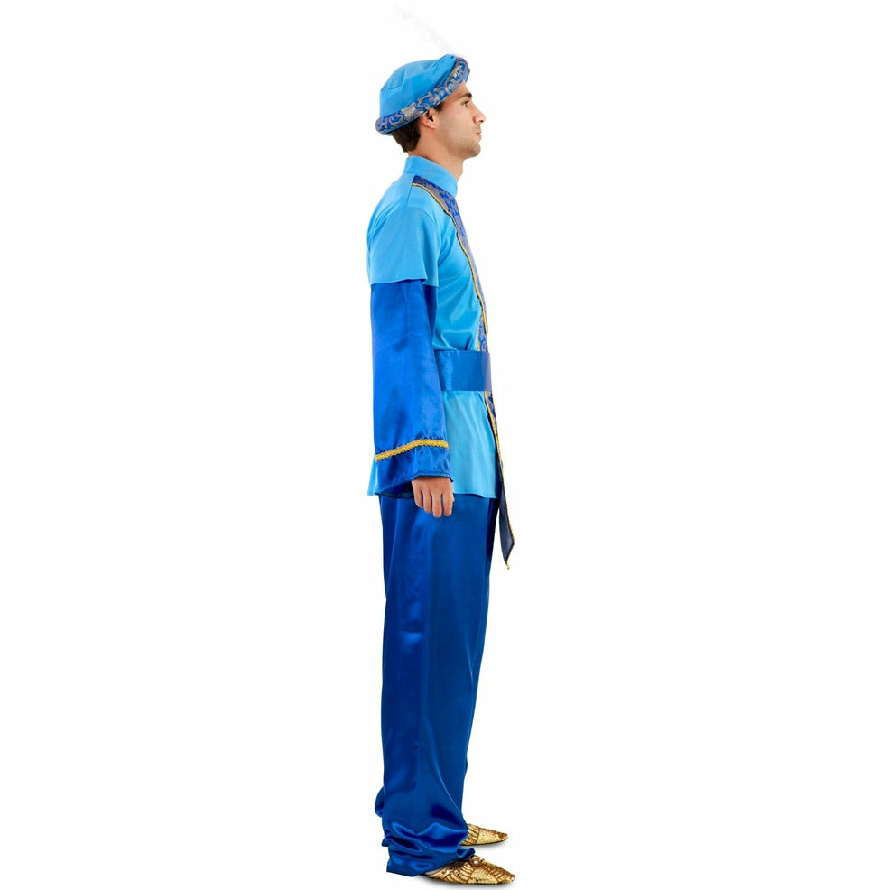 Disfraz de Paje Real Azul Lux para adulto | Don Disfraz