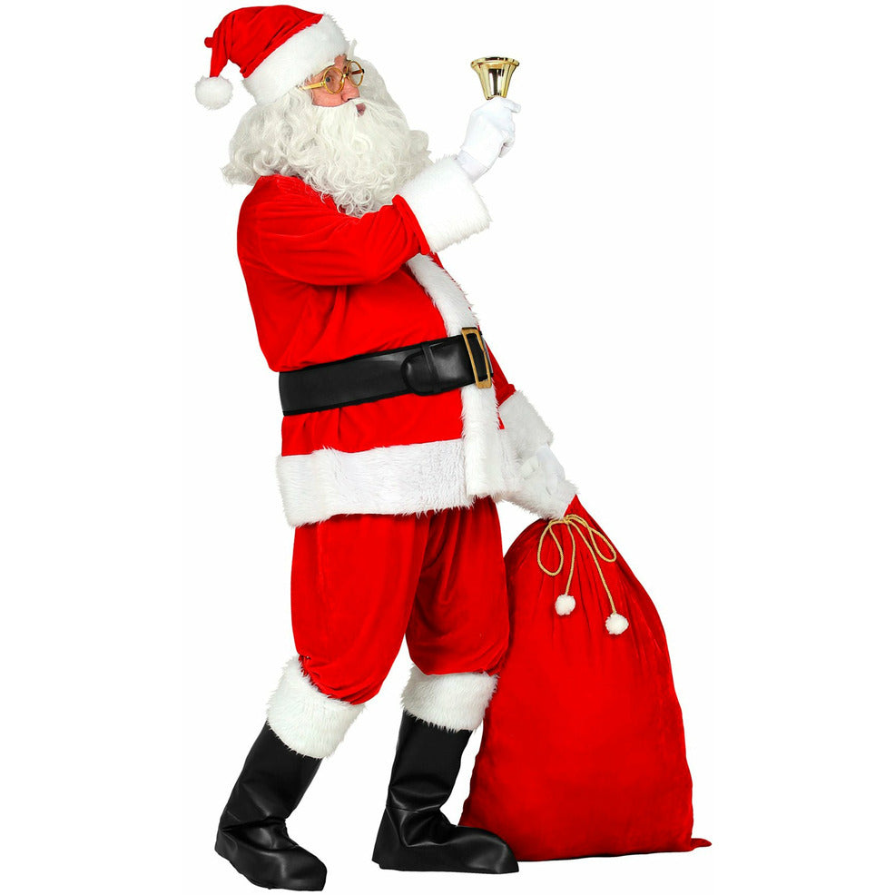 Disfraz de Papá Noel Lujo con Saco para adulto | Don Disfraz