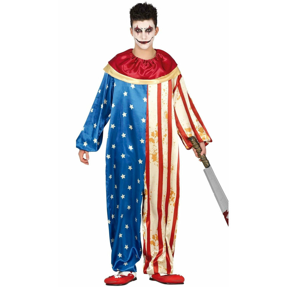 Disfraz de Payaso Asesino USA para adolescente | Don Disfraz