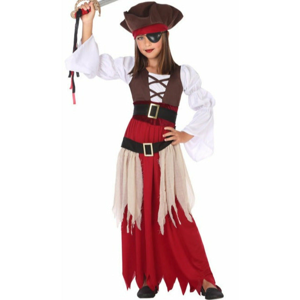 Disfraz de Pirata Farrell para niña | Don Disfraz