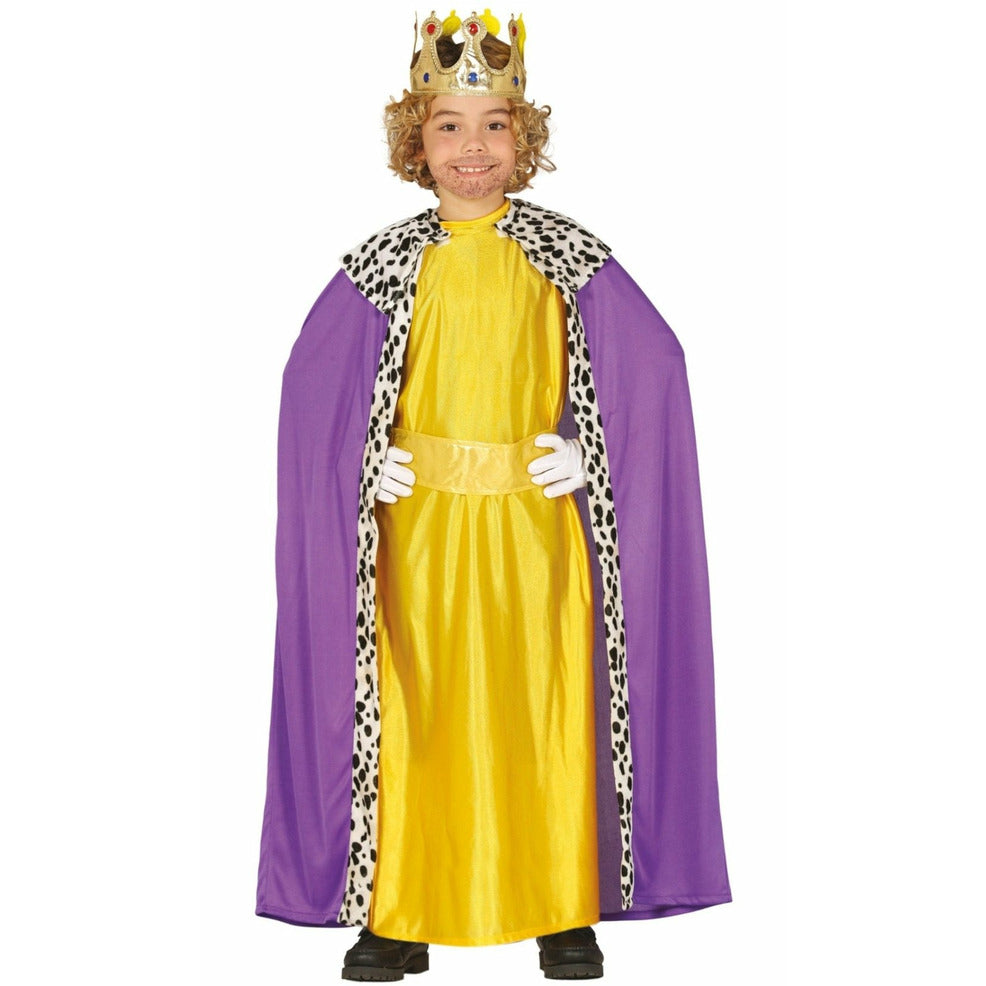 Disfraz de Rey Mago Amarillo infantil | Don Disfraz