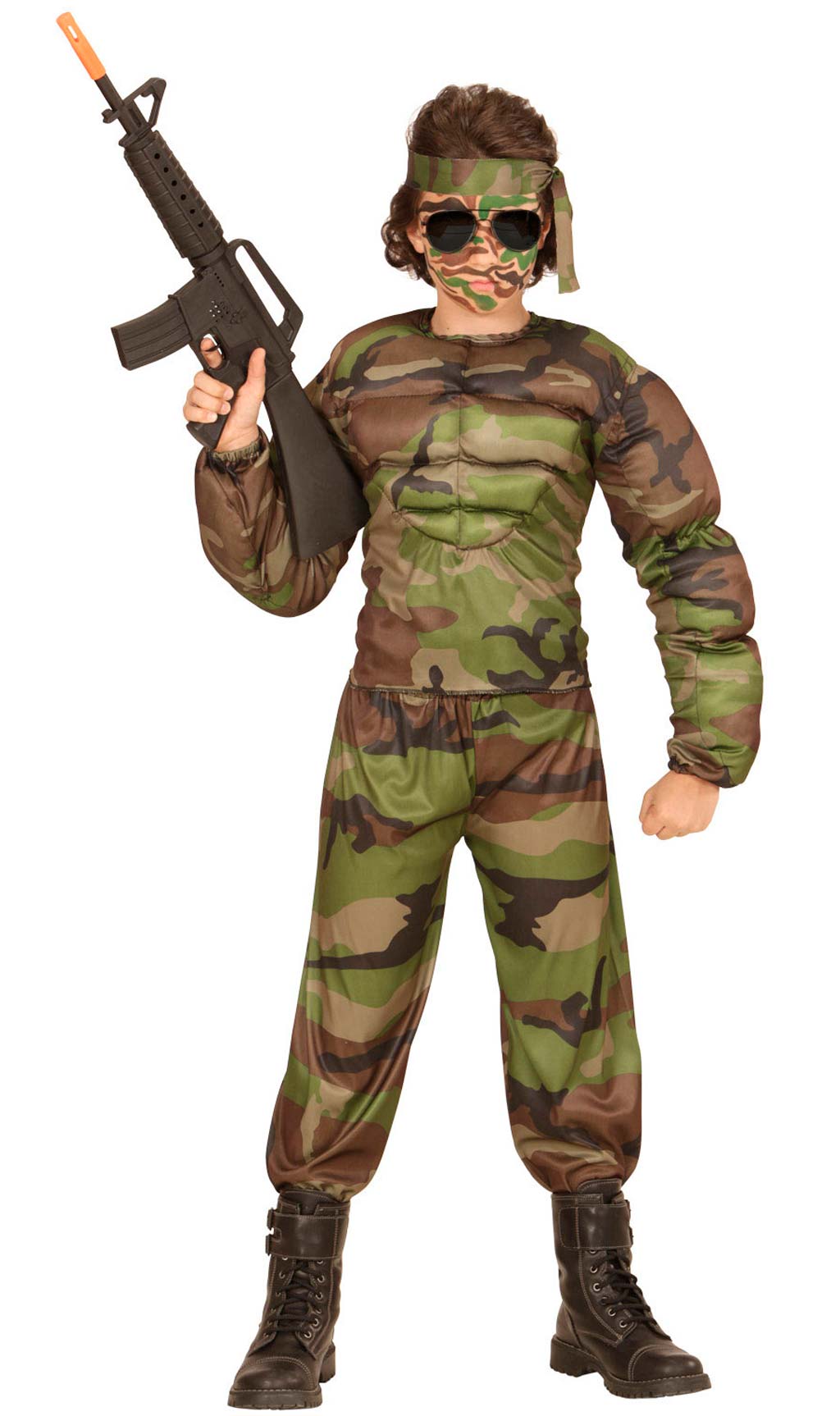 Disfraz de Soldado Musculoso infantil I Don Disfraz
