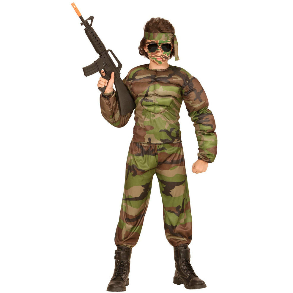 Disfraz de Soldado Musculoso infantil | Don Disfraz