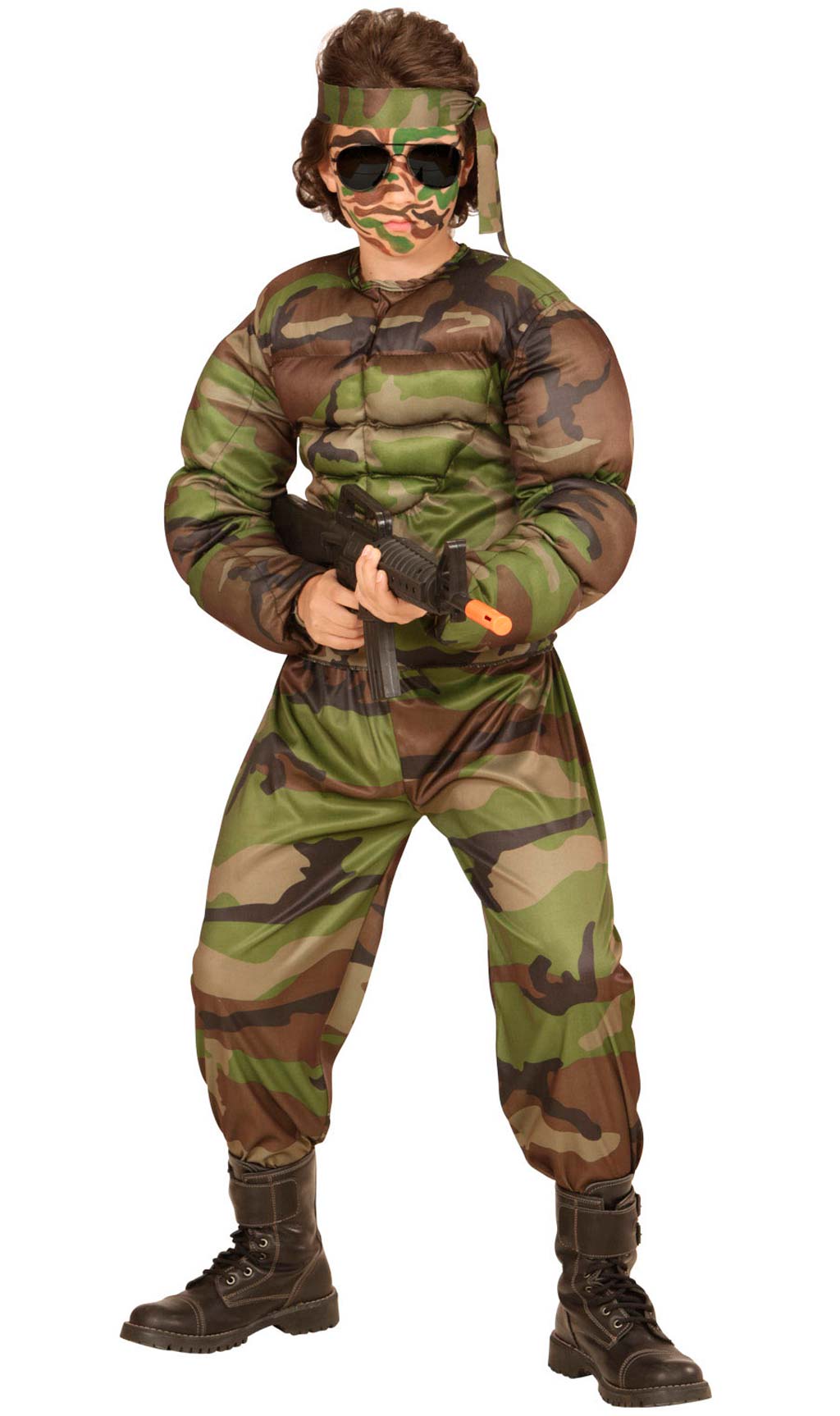 Disfraz de Soldado Musculoso infantil I Don Disfraz
