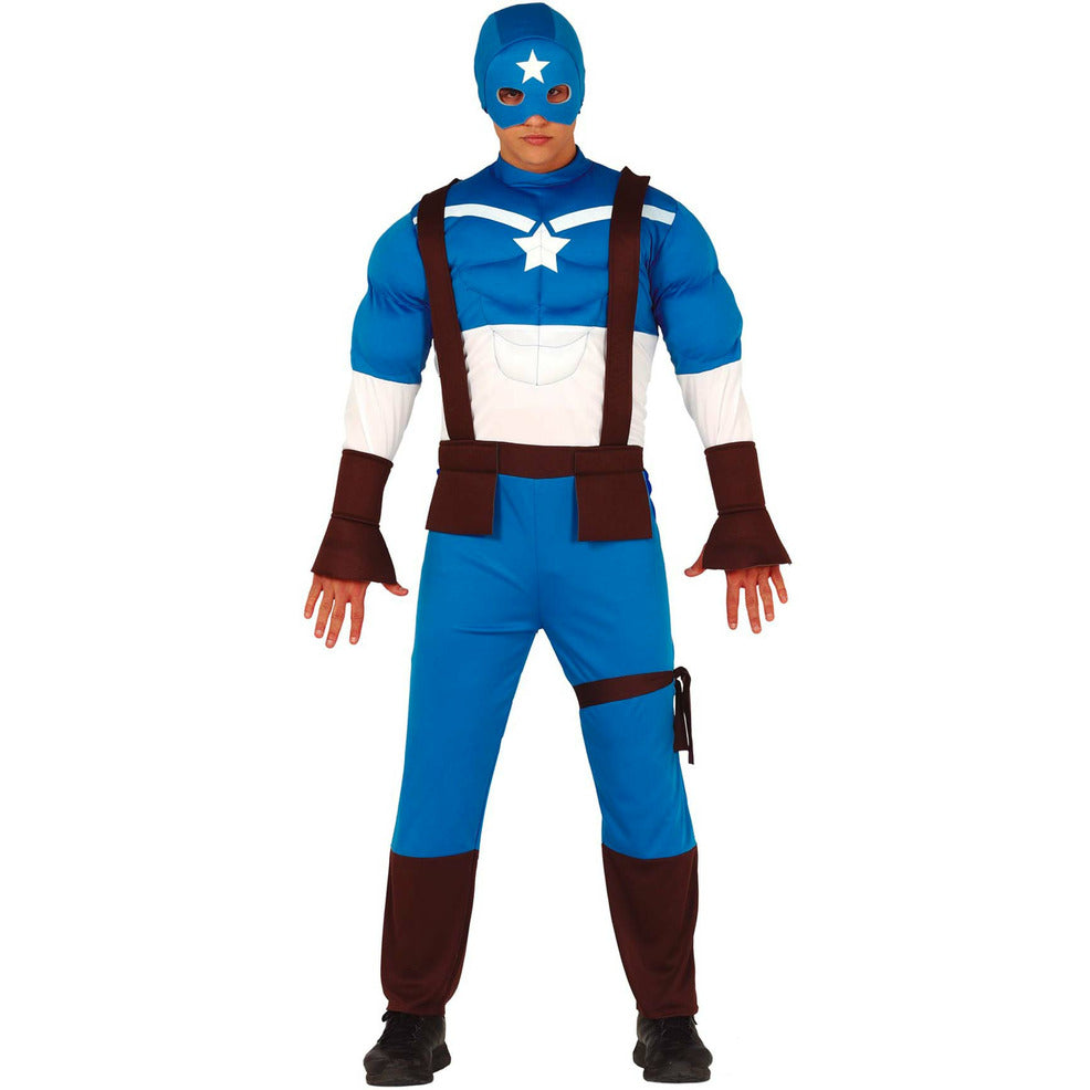 Disfraz de Superhéroe Capitán para hombre | Don Disfraz