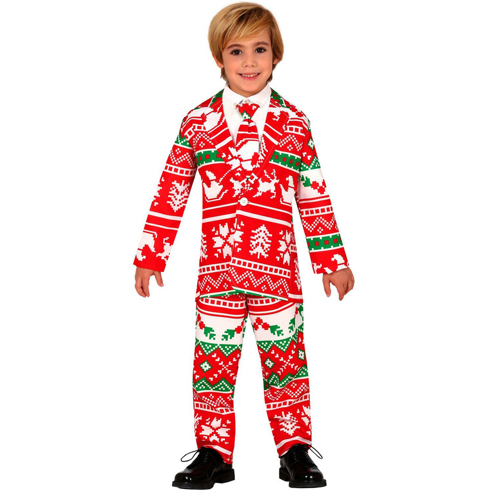 Disfraz de Traje Navideño para niño | Don Disfraz