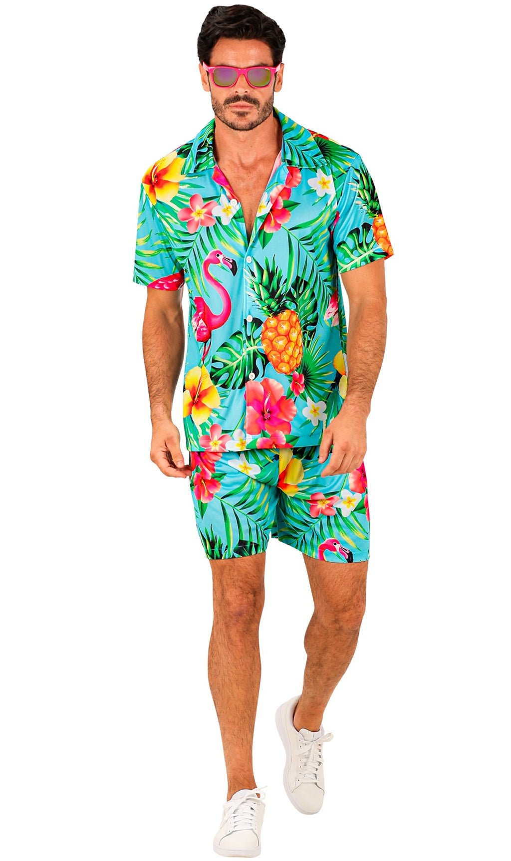 Déguisement de hawaïen tropical pour homme