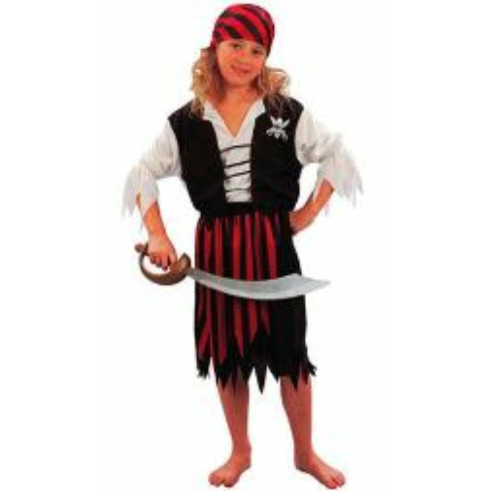 Disfraz de Pirata Chaleco para niña | Don Disfraz
