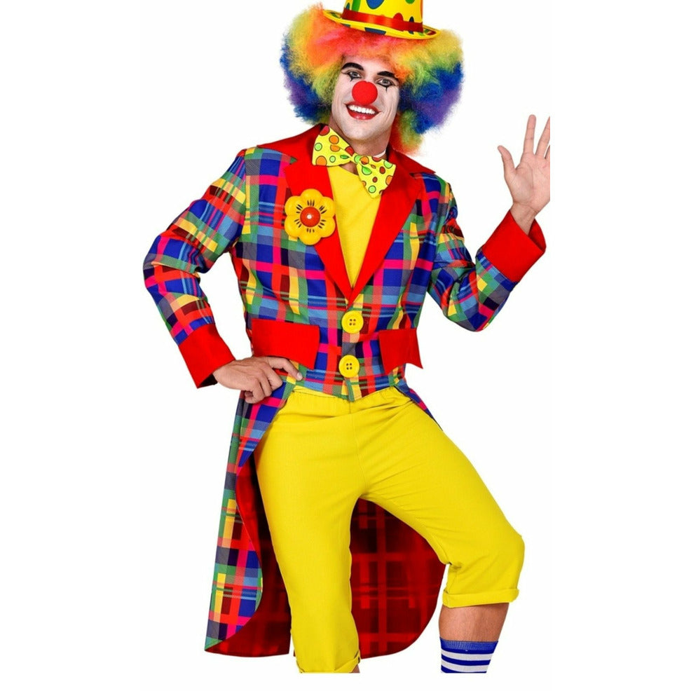 Frac de Payaso Multicolor para hombre | Don Disfraz