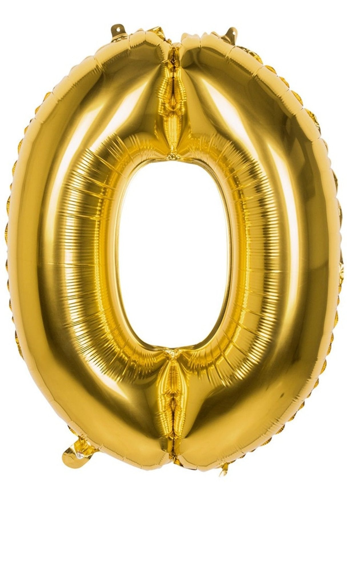 Ballon Numéro 0 Or 86cm