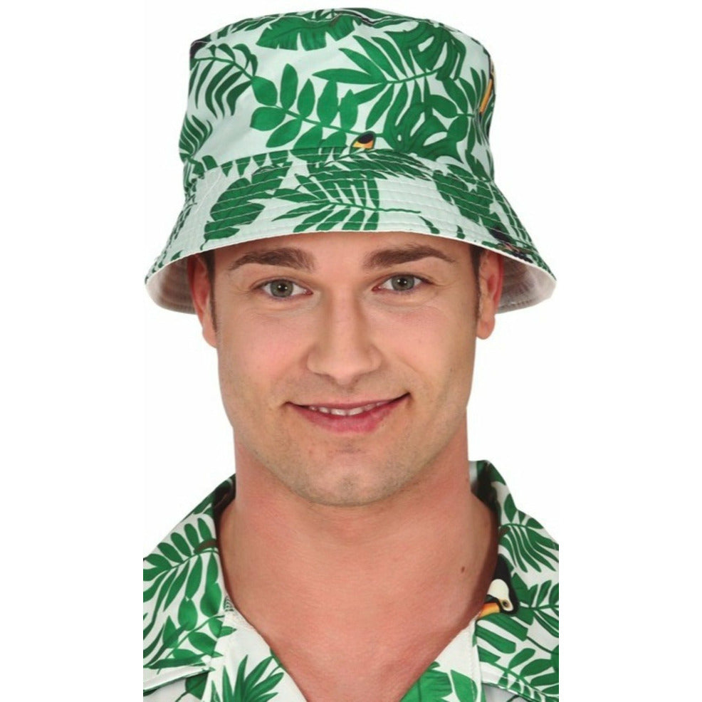 Gorro Hawaiano Palmeras | Don Disfraz