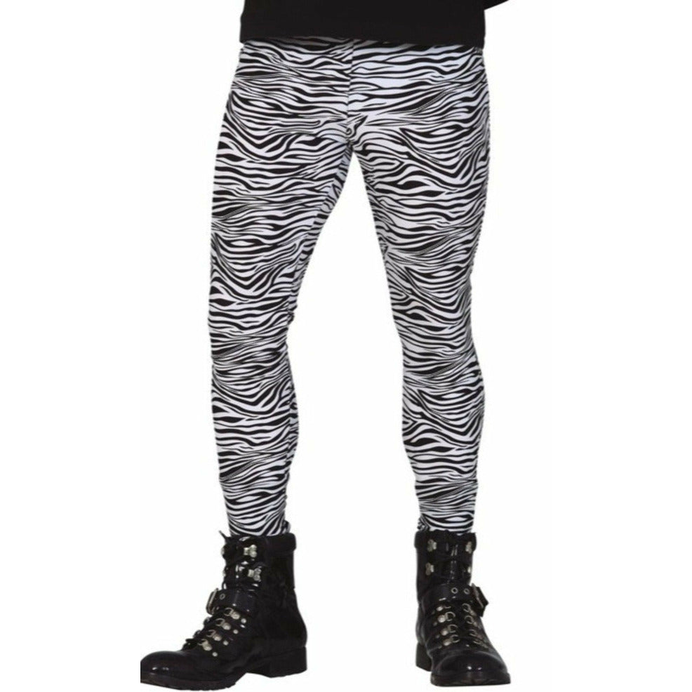 Leggings de Rockero Cebra | Don Disfraz