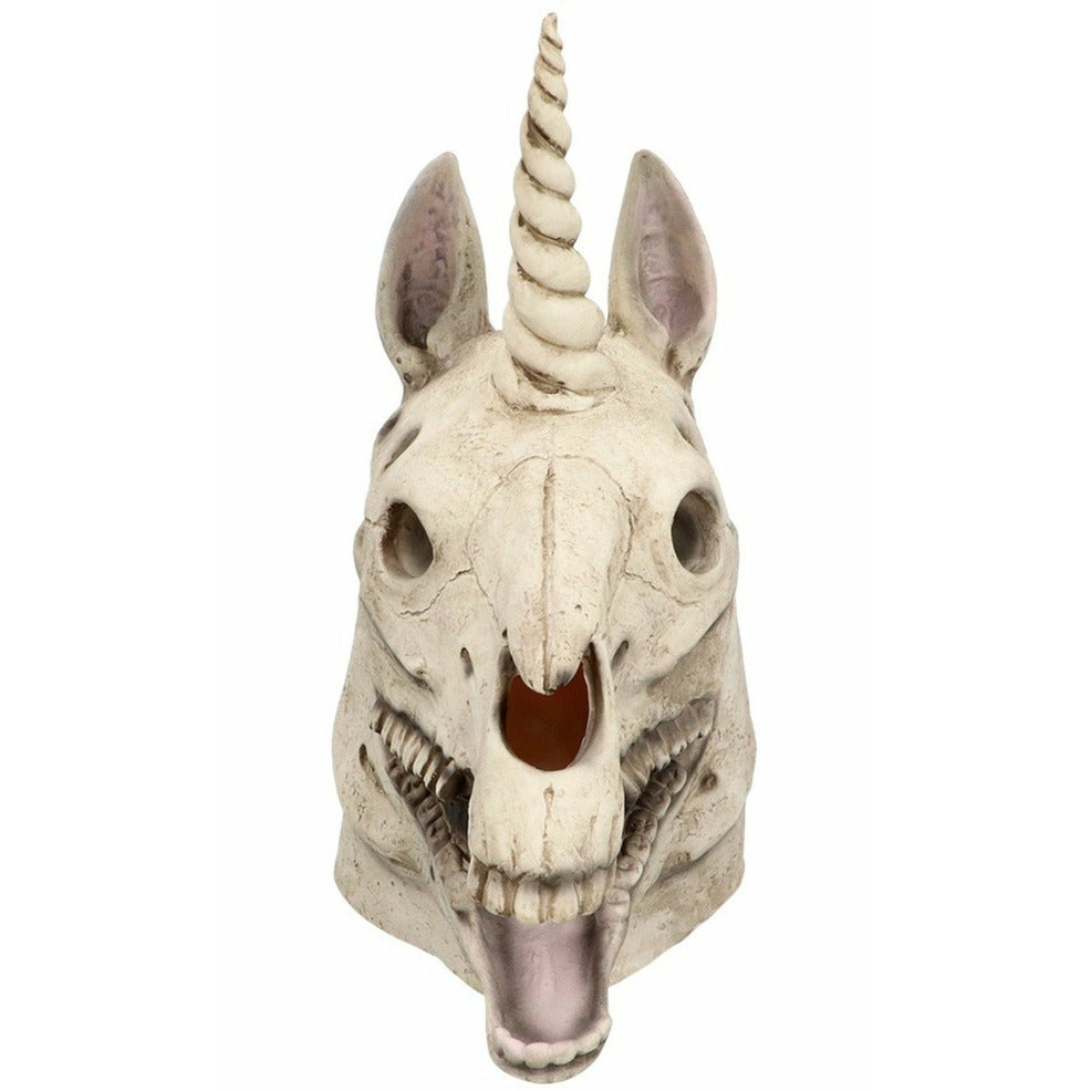 Máscara de látex Esqueleto de Unicornio | Don Disfraz