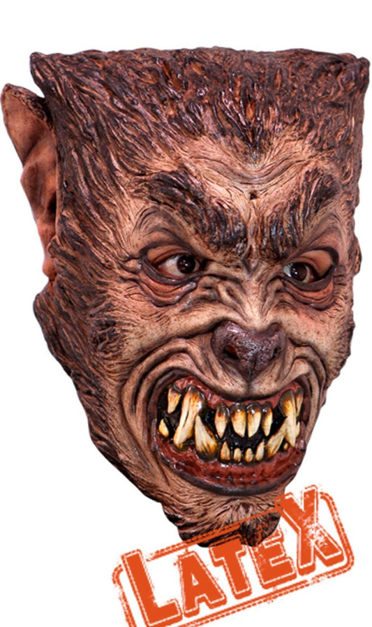 Masque Latex Loup-Garou Sauvage