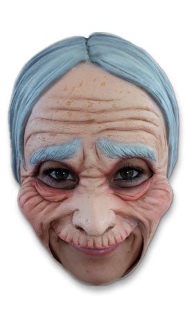 Masque Latex Vieille Gris