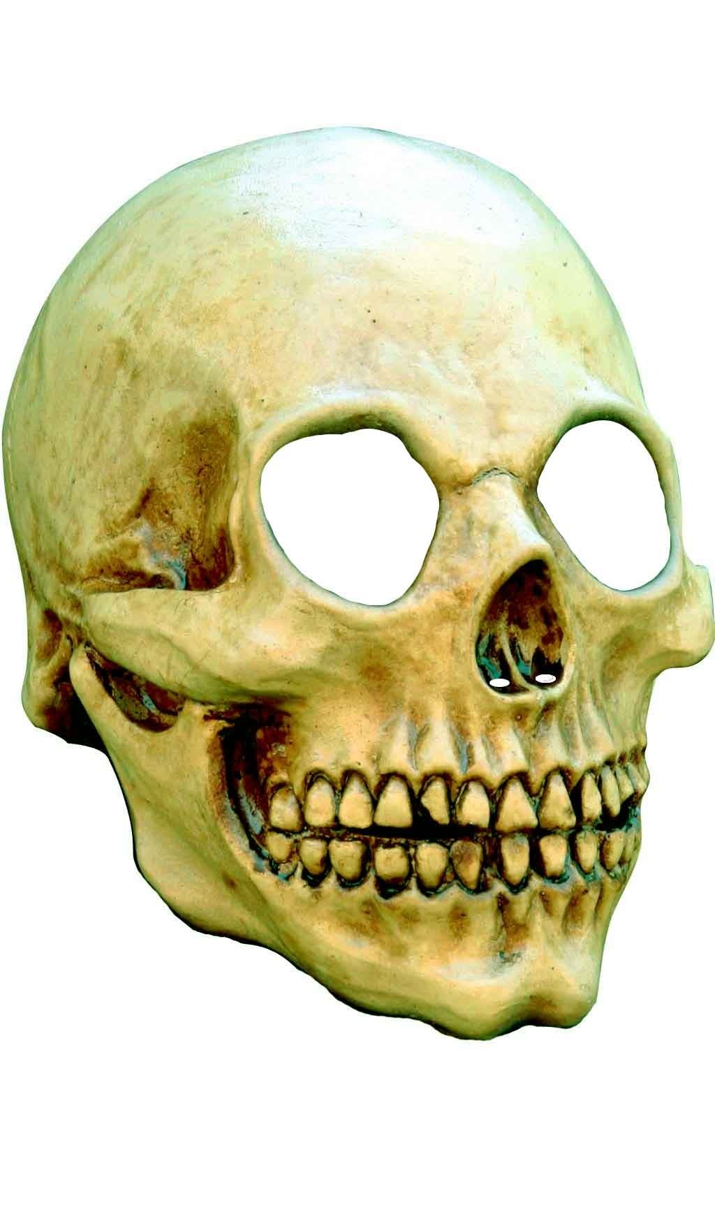 Masque en latex Tête de Mort homme