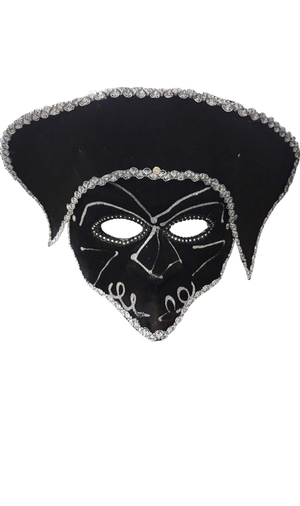 Masque Loup Vénitien Chapeau