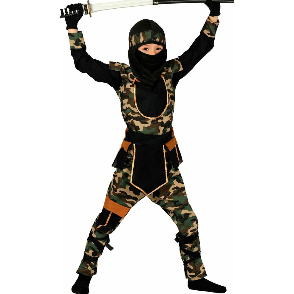 Disfraz de Ninja Comando para niño | Don Disfraz