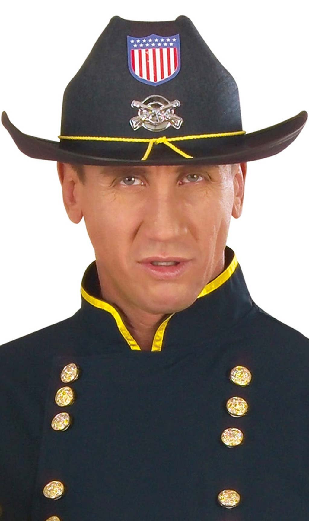 Chapeau militaire camouflage de brousse avec cordon pour homme