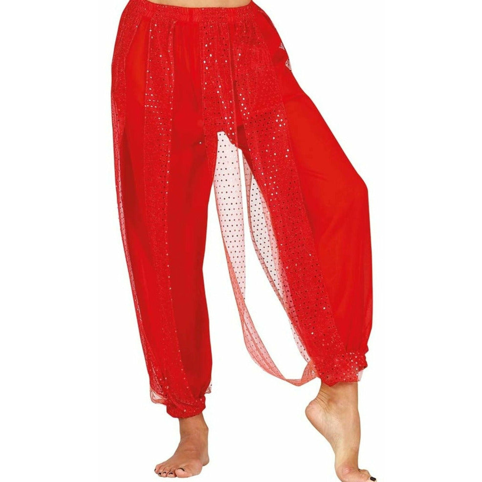 Pantalón Danza del Vientre Rojo | Don Disfraz