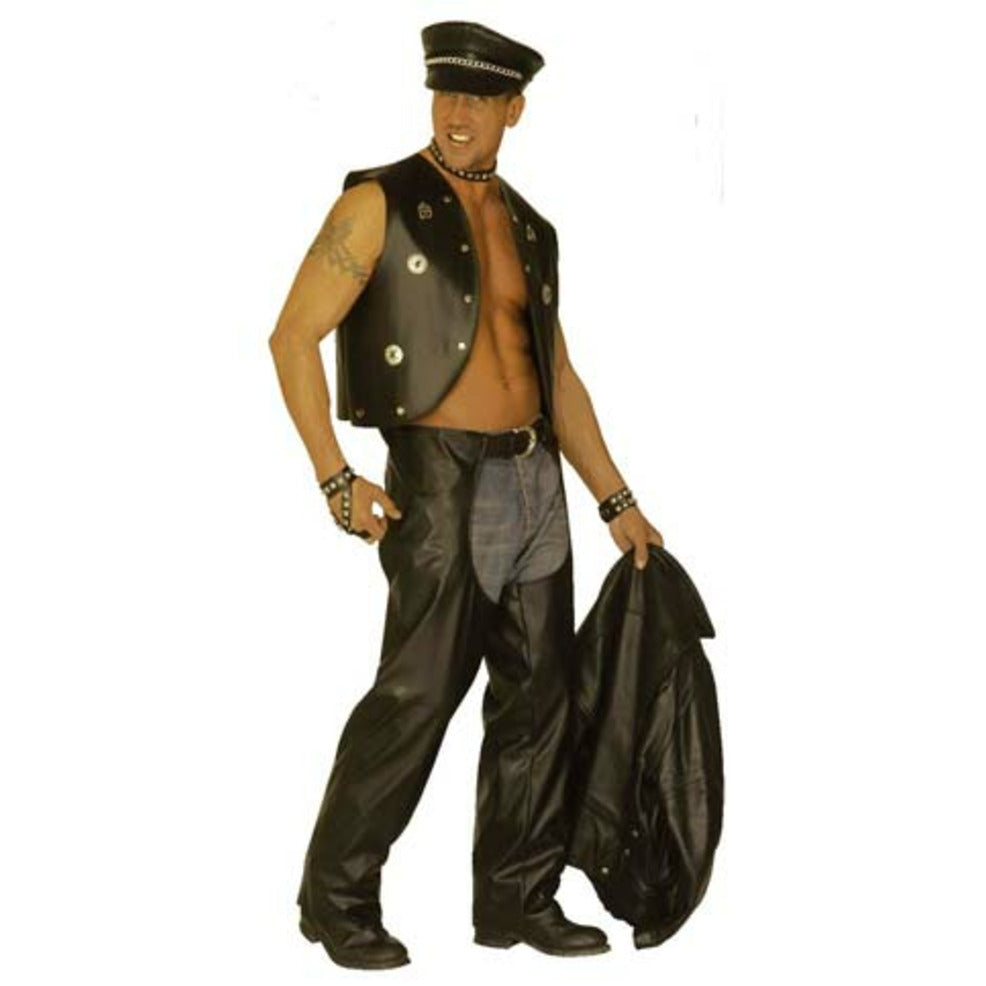 Pantalón de Cuero People para hombre | Don Disfraz