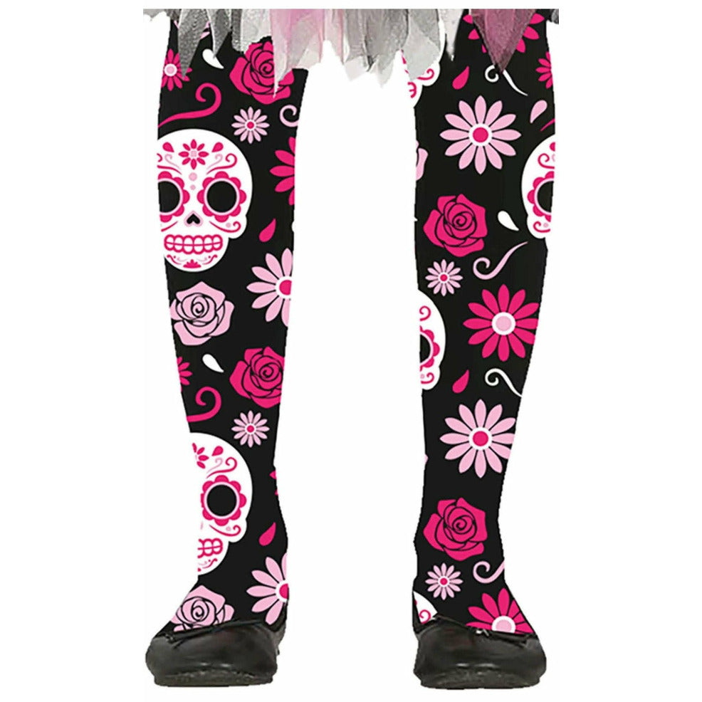Panty de Catrina Flores infantil | Don Disfraz