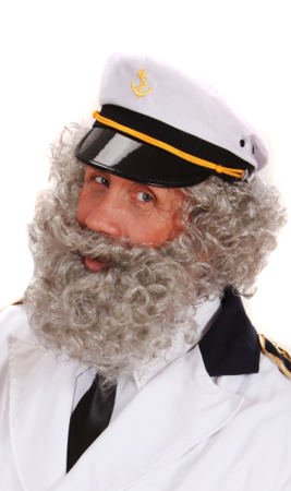 Perruque et Barbe Frisée Couleurs