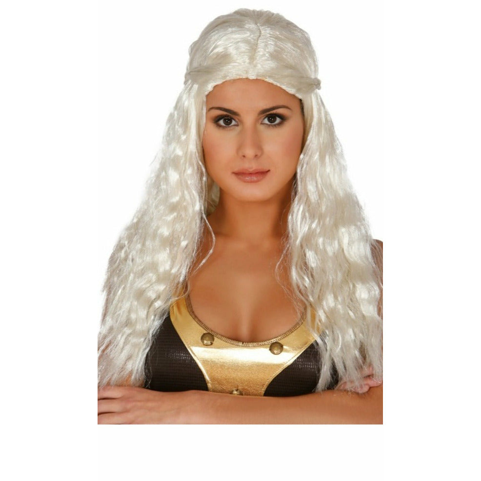 Peluca Blanca Daenerys Targaryen | Don Disfraz