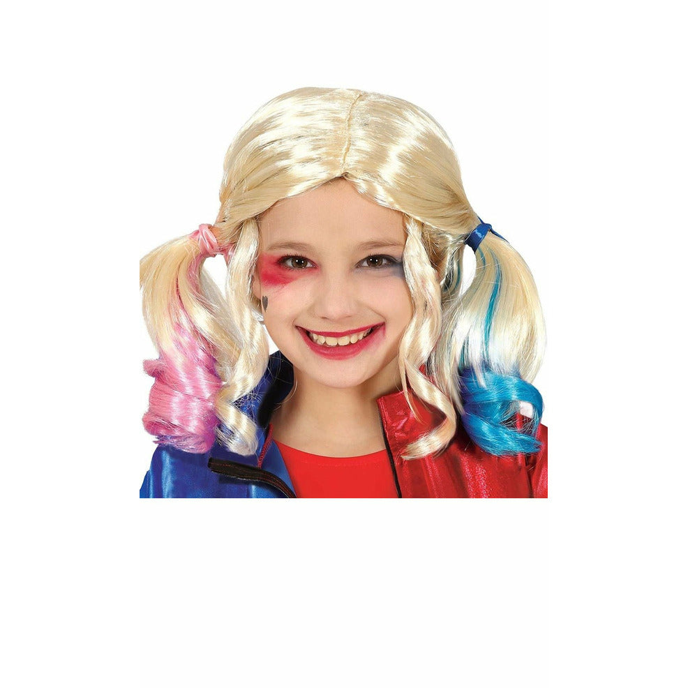 Peluca de Harley Coletas infantil | Don Disfraz