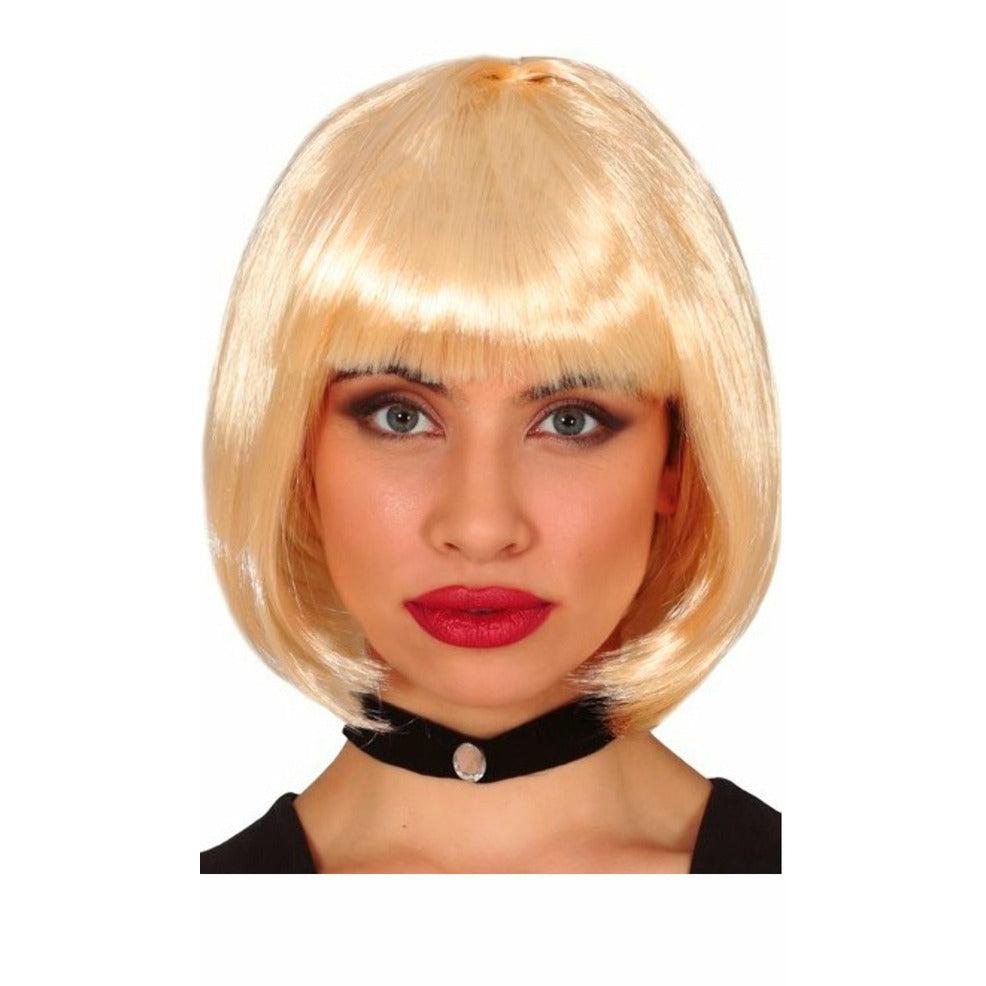 Peluca Rubia Media Melena Eco | Don Disfraz