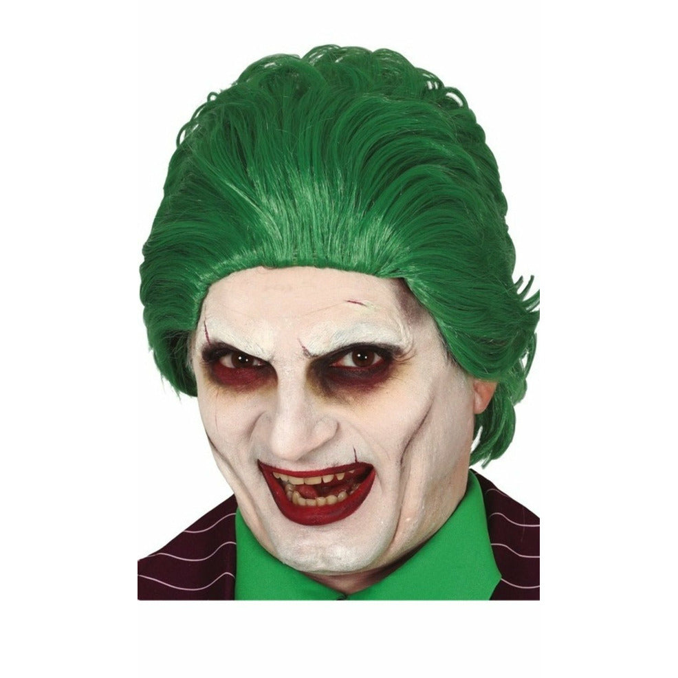 Peluca Verde Lisa | Don Disfraz