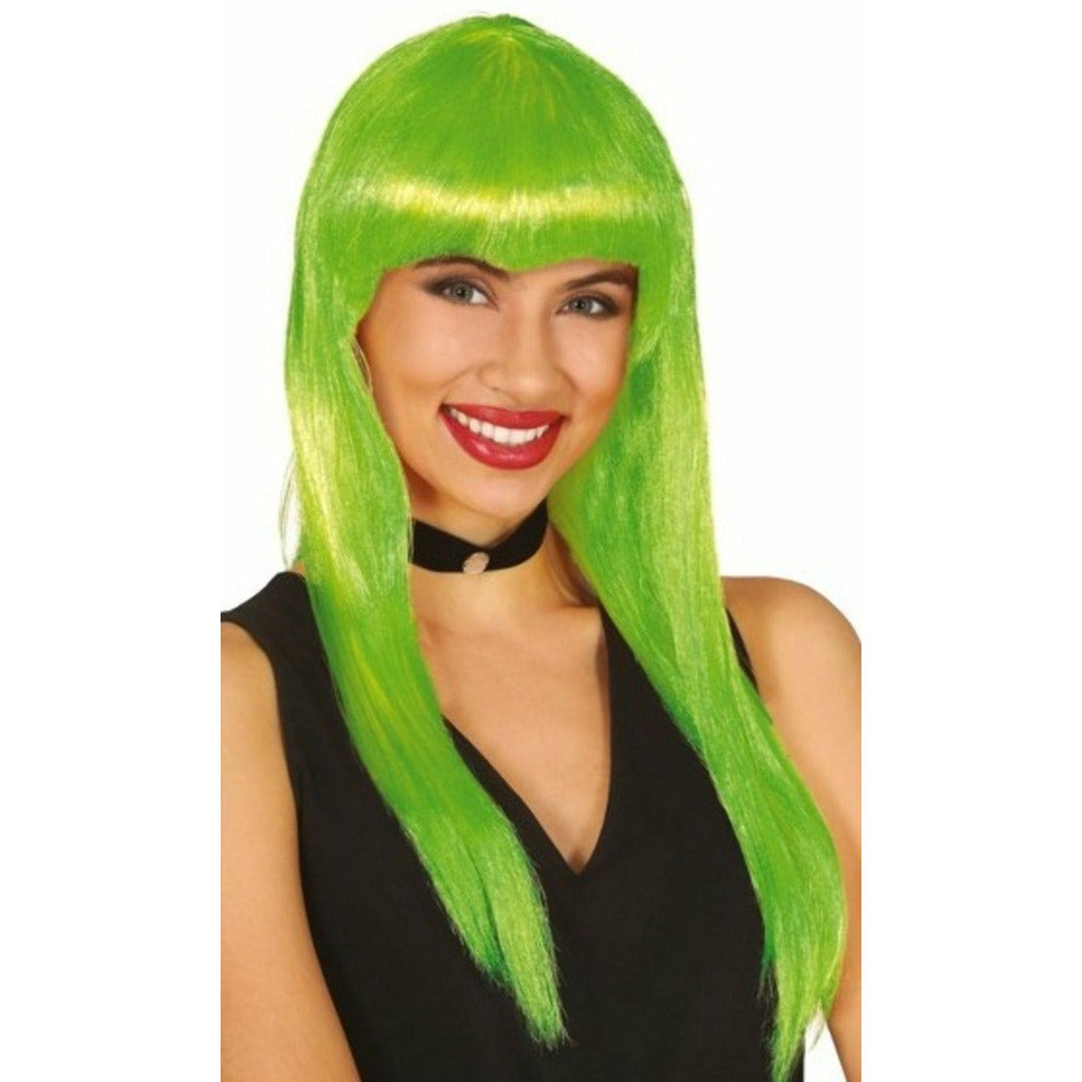Peluca Verde Melena Eco | Don Disfraz
