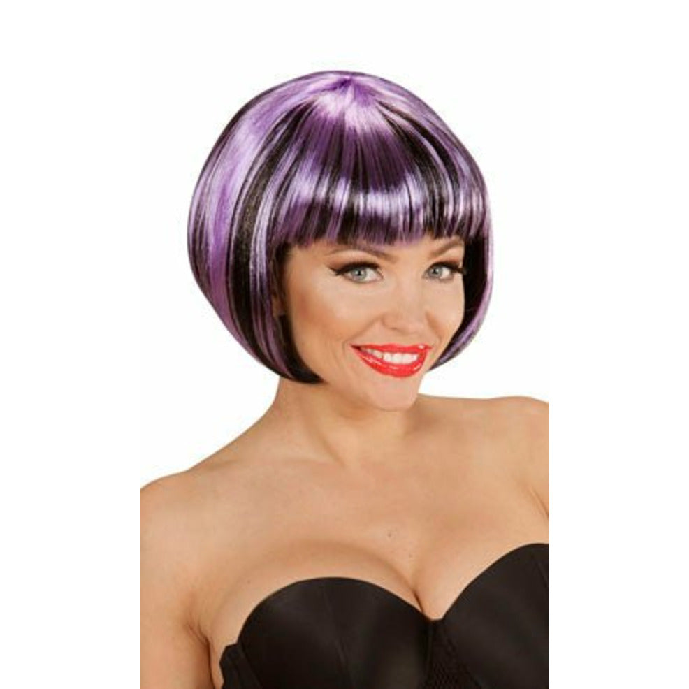 Peluca Mechas Colores | Don Disfraz