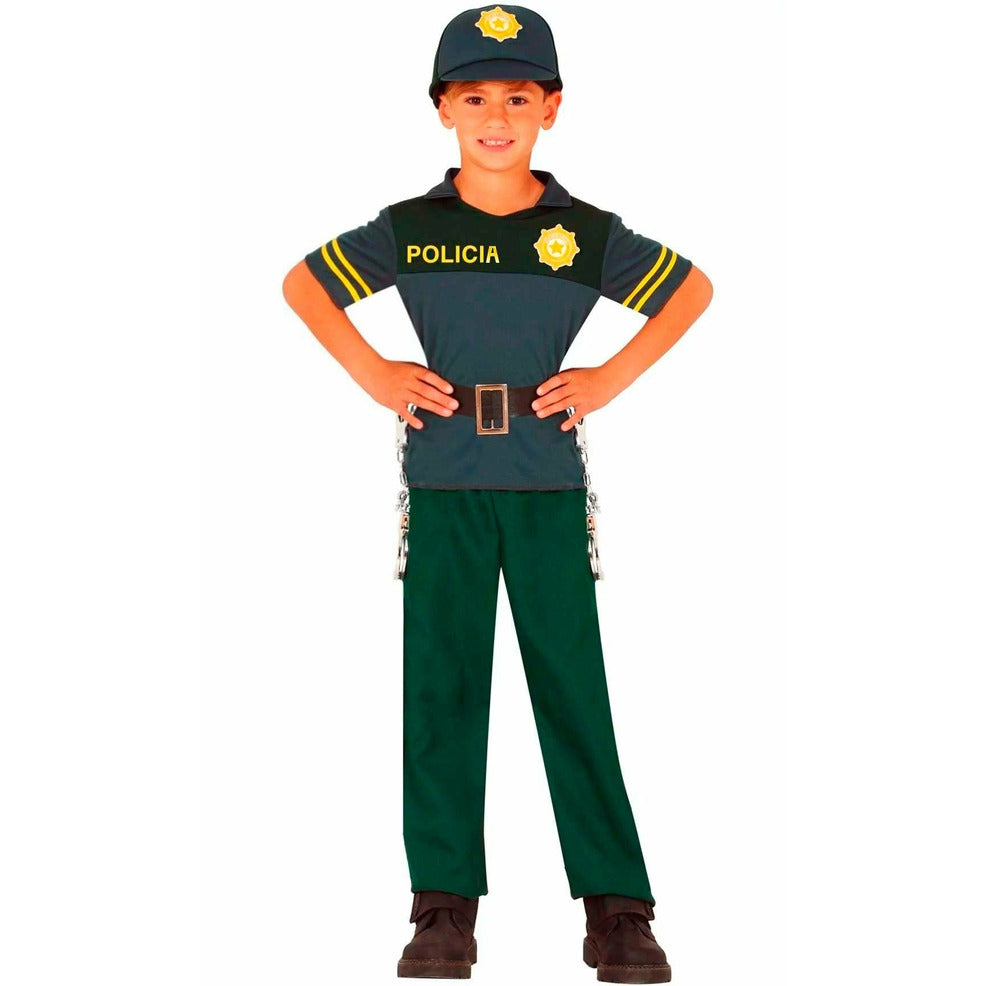 Disfraz de Guardia Civil Verde para niño | Don Disfraz