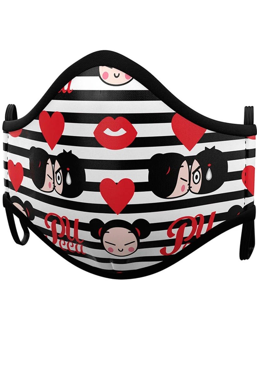 Pack 2 Masques en Tissu Pucca™ pour adulte