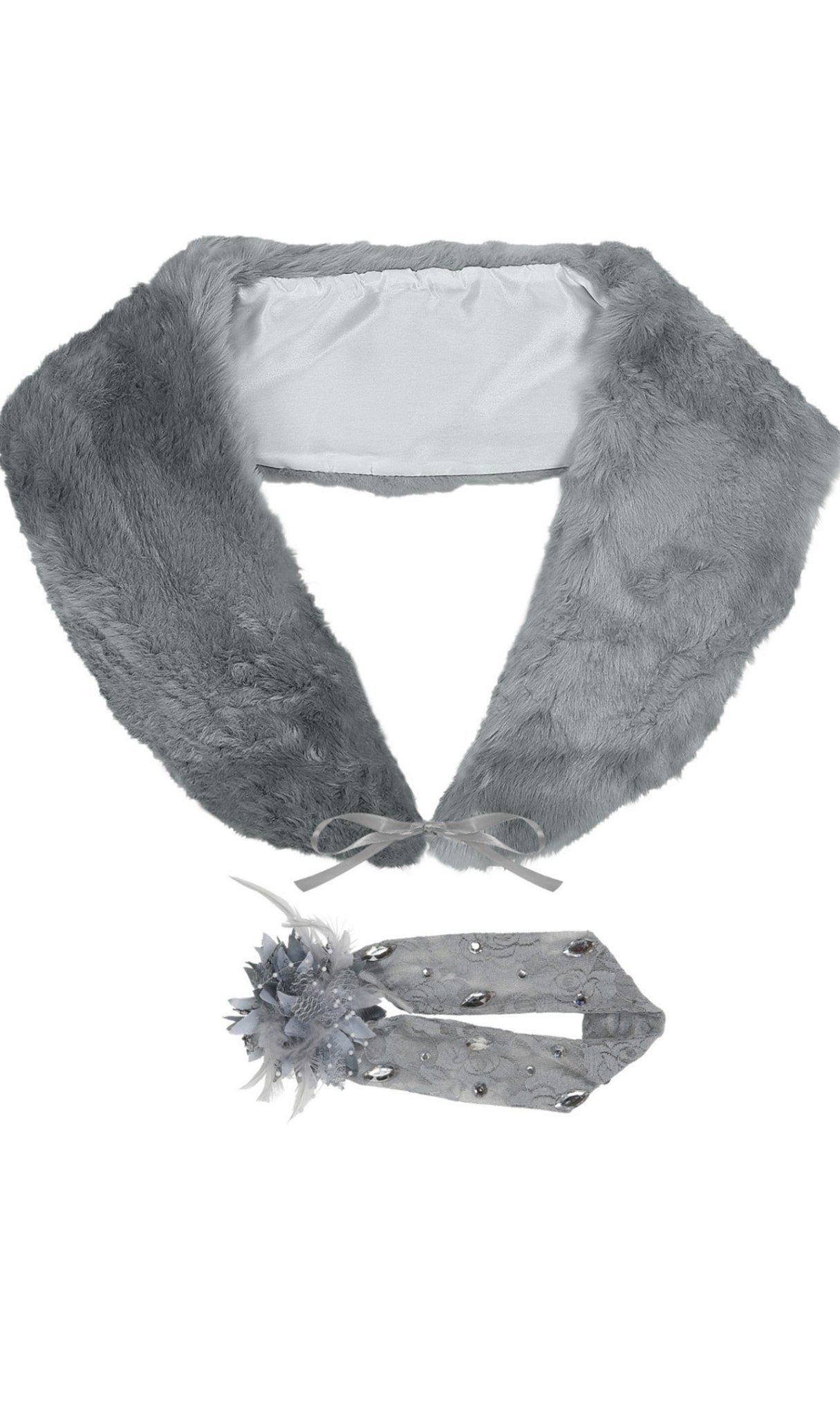 Set de Charleston Gris Peluche