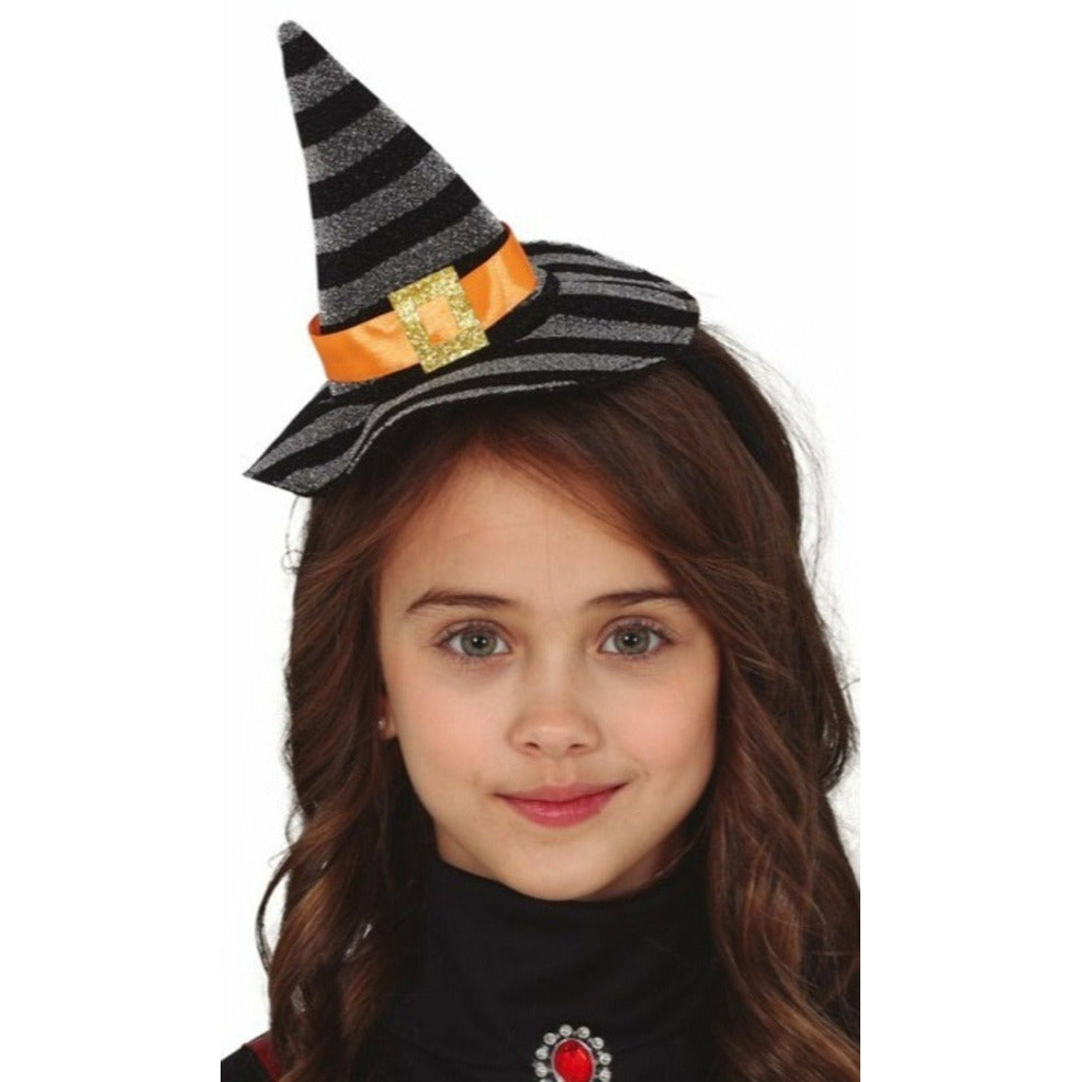 Sombrero Chic de Bruja infantil | Don Disfraz