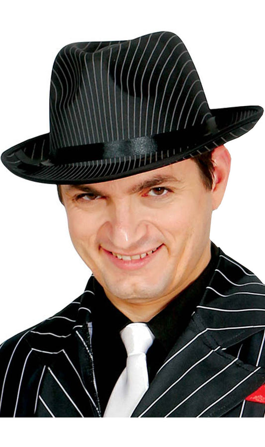 Chapeau Gangster Rayures