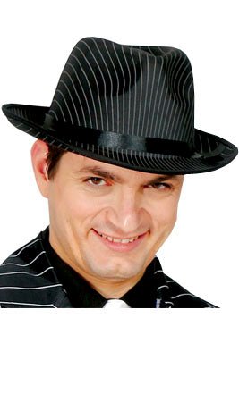 Chapeau Gangster Rayures