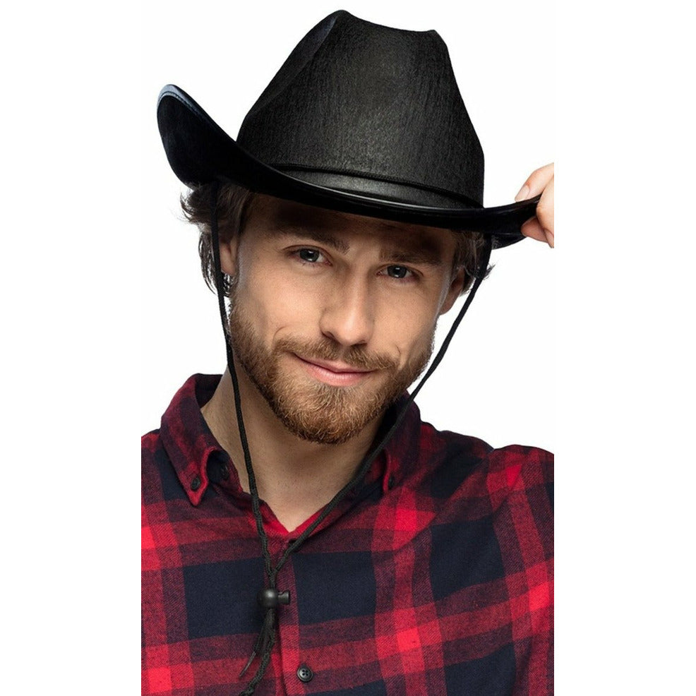 Sombrero Vaquero Negro Rodeo | Don Disfraz
