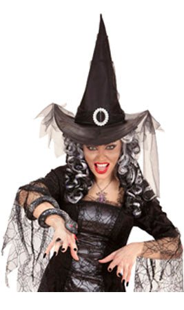 Chapeau Sorcière Tulle