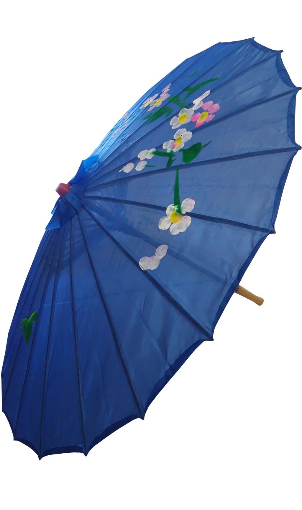 Ombrelle Geisha Bleue
